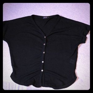 Black knit Cardigan